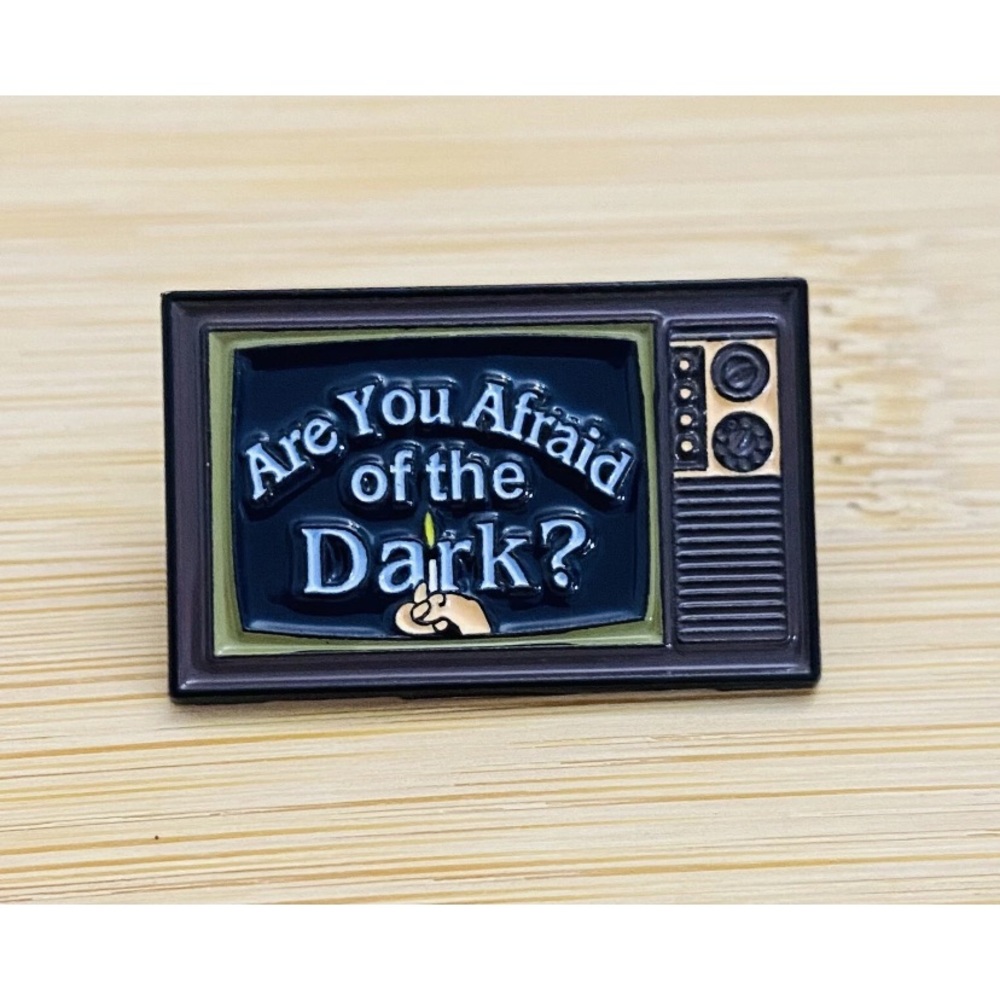 Are You Afraid Of The Dark Nostalgia Television Metal Enamel Badge Brooch Pin